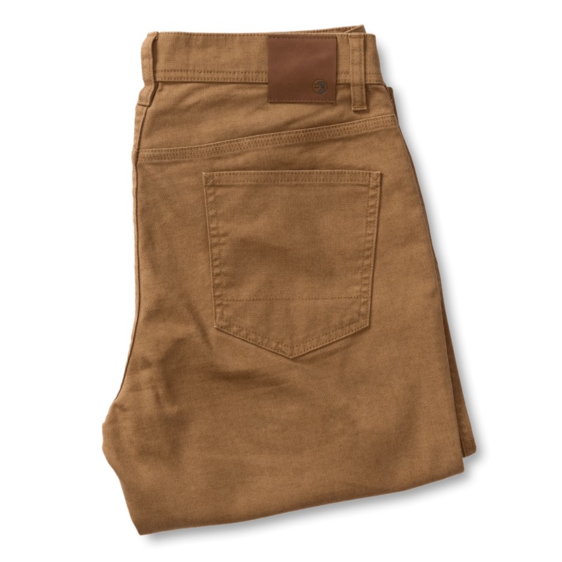 Duck Head Field Canvas Five-Pocket in Bucksin – Men’s