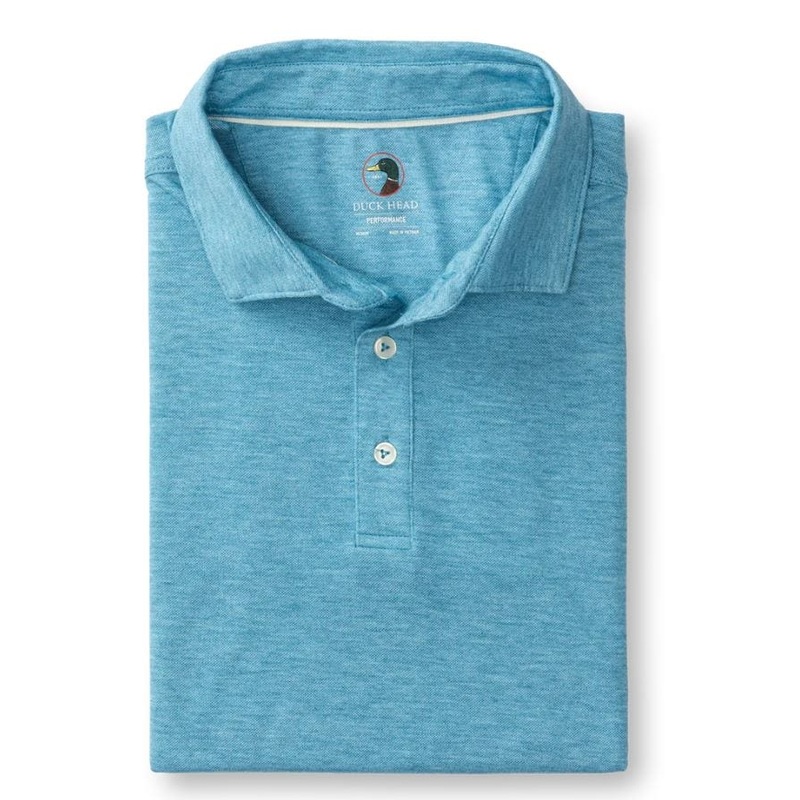 Duck Head Men’s Short Sleeve Summerford Performance Polo