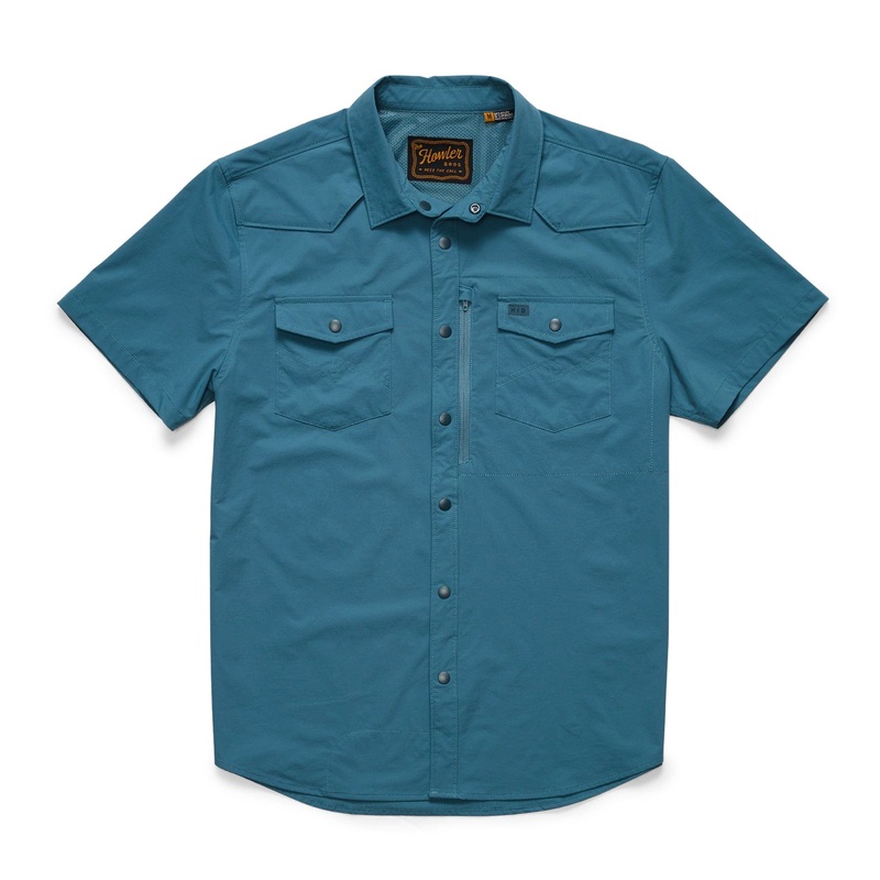 Howler Bros Emerger Tech Short Sleeve Shirt in Stone