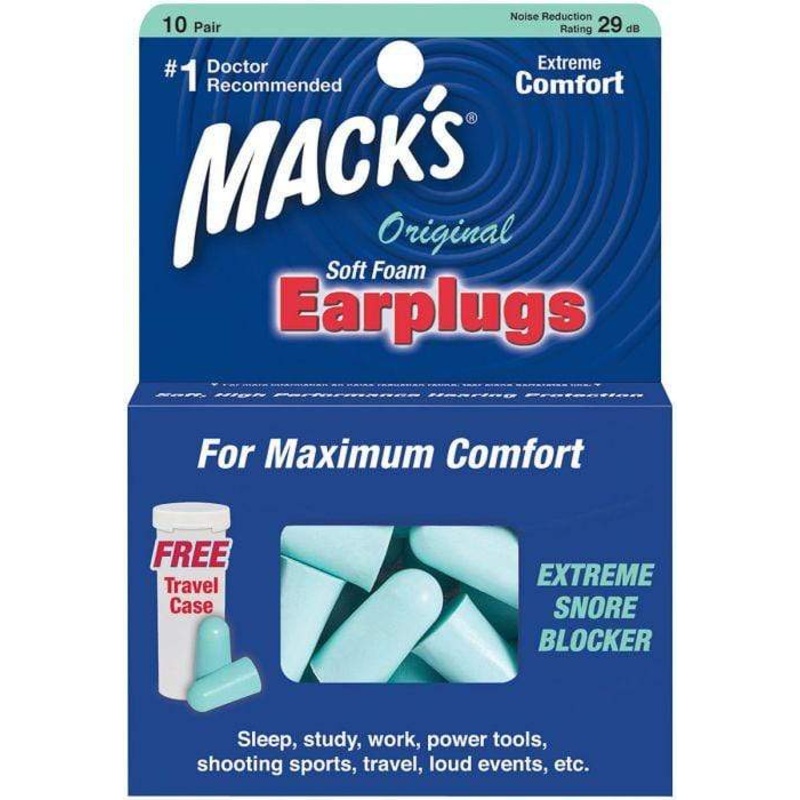 Mack’s Original Soft Foam Ear Plugs
