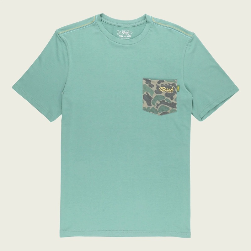 Marsh Wear Mallard Camo Pocket Pamlico Shirt – Men’s