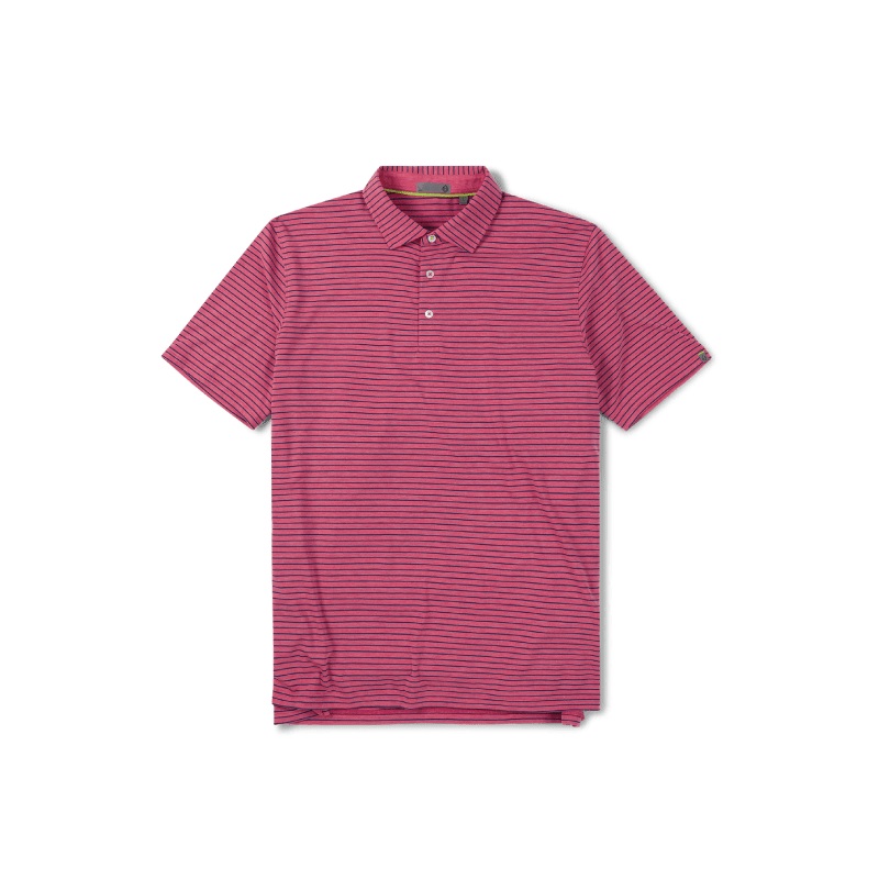 Tasc Cloud Golf Polo Brookline Stripe – Men’s