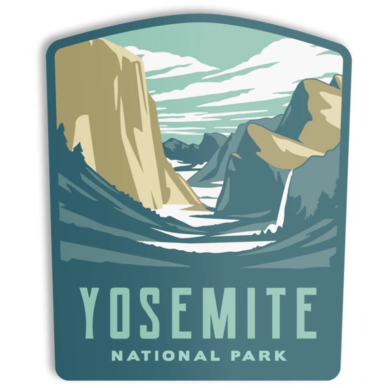 Yosemite National Park Sticker