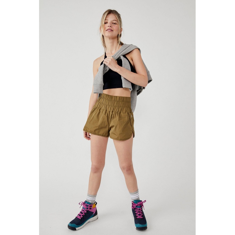 Free People Movement The Way Home Short in Army – Women’s