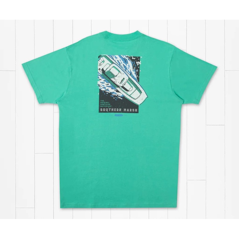 Southern Marsh Making Wake Tee – Men’s