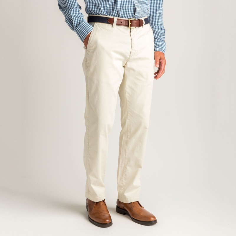 Duck Head Gold School Chino Pants in Stone – Men’s