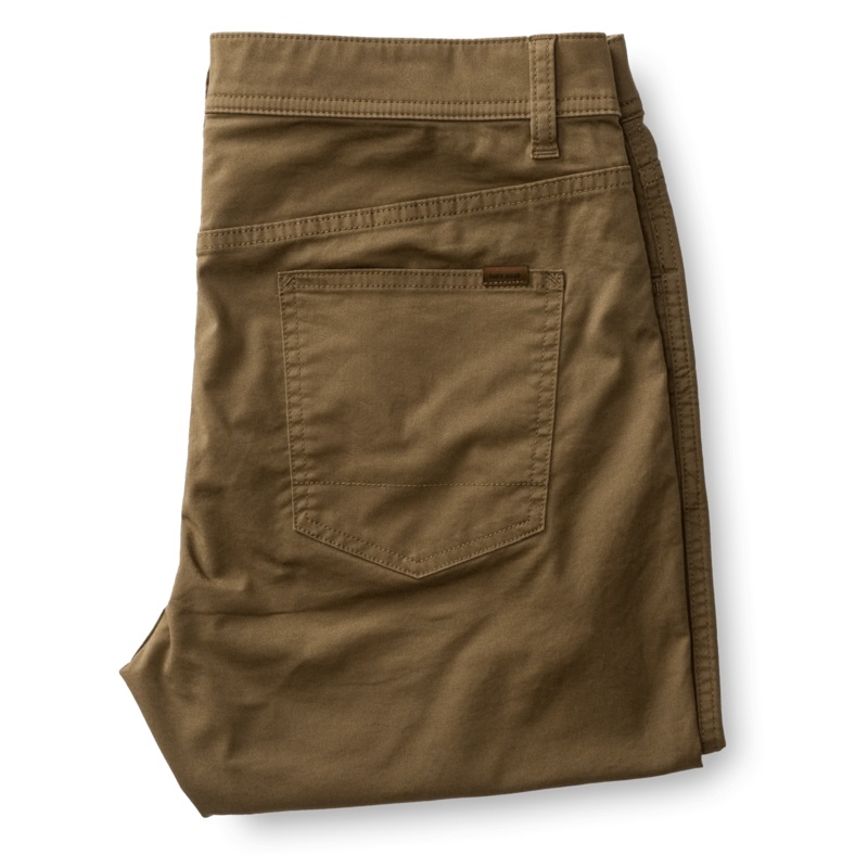 Duck Head Shoreline Twill 5-Pocket in Capers – Men’s