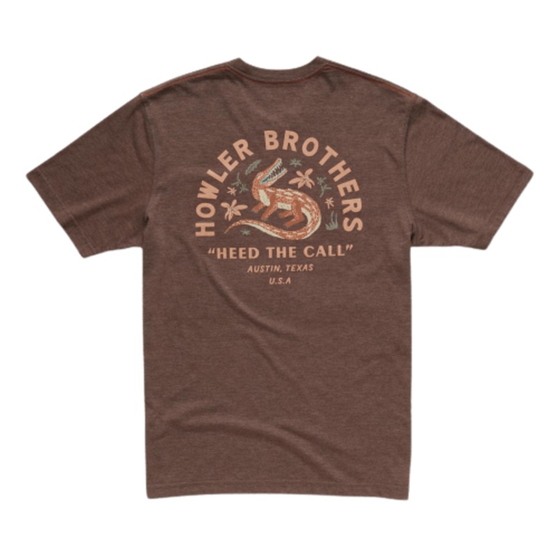 Howler Bros Lazy Gators Pocket T-Shirt – Men’s