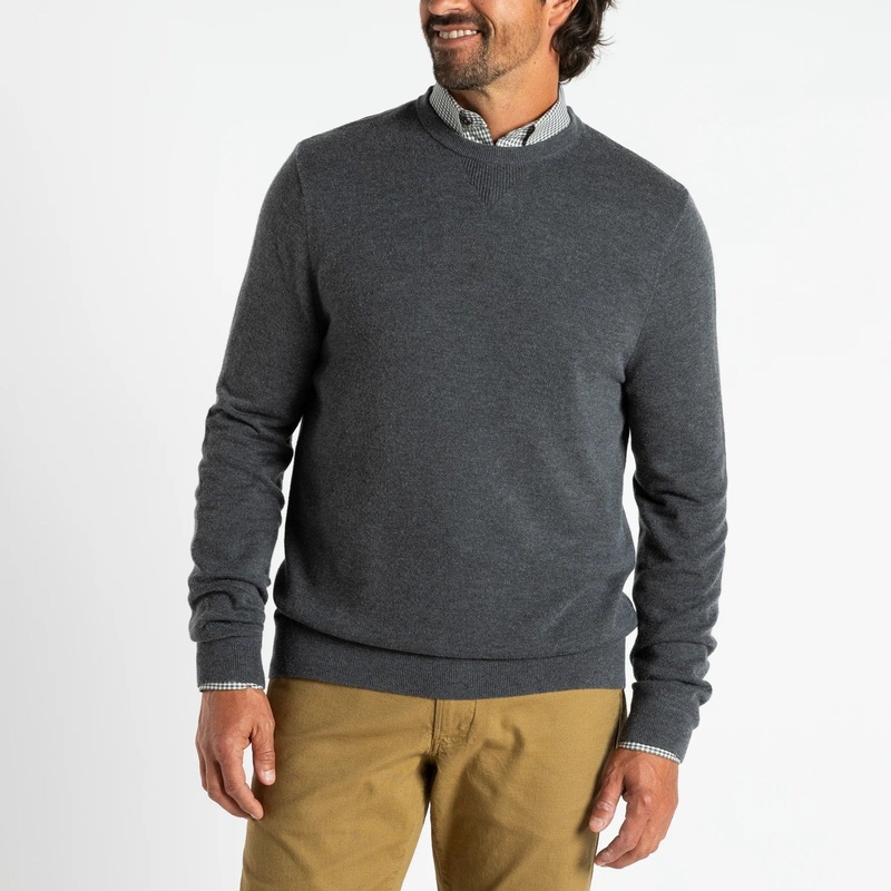 Duck Head Henson Merino Crewneck Sweater – Men’s