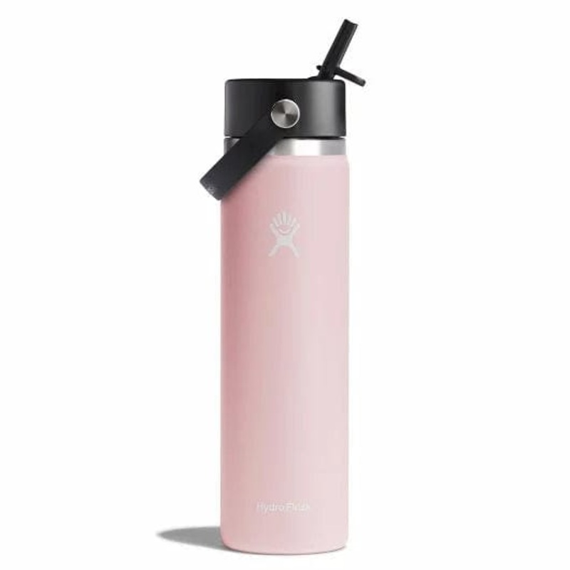 Hydro Flask 24oz Wide Mouth with Flex Straw Cap in Trillium