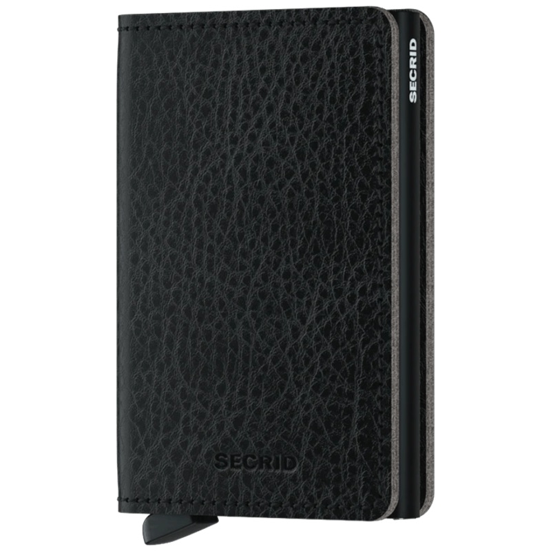 Secrid Vegan Tanned Slim Wallet Black