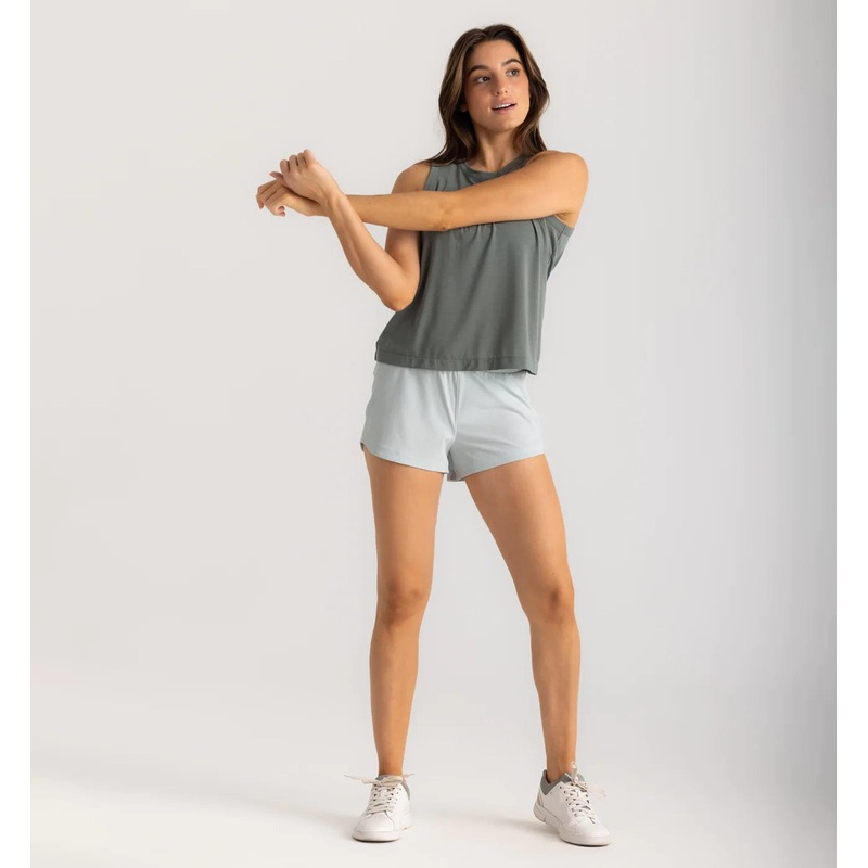Free Fly Bamboo-Lined Active Breeze Short 3″ – Women’s