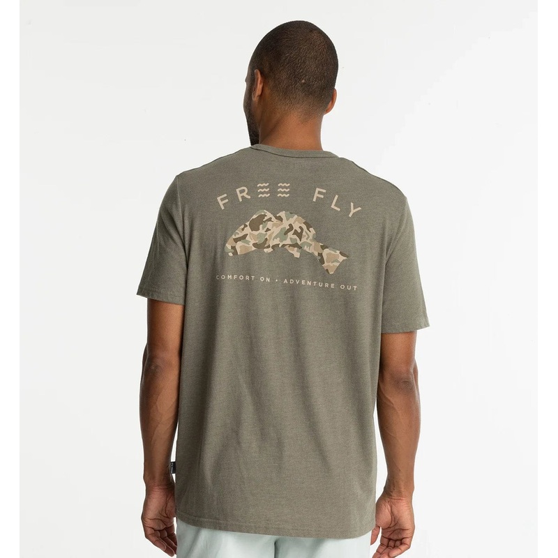 Free Fly Redfish Camo Pocket Tee – Men’s