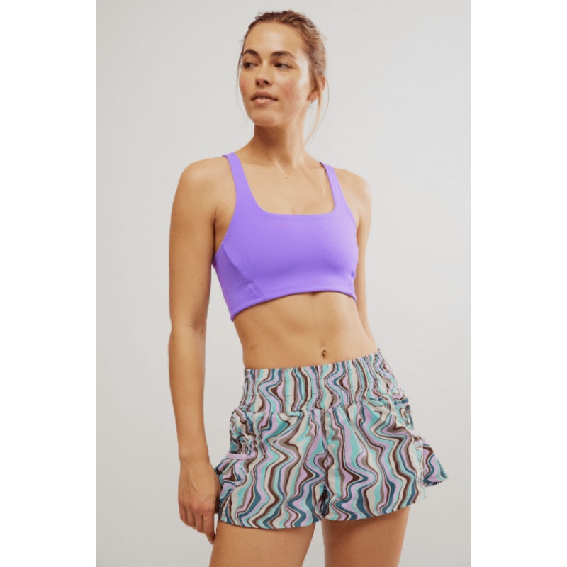 Free People Movement Get Your Flirt On Printed Shorts – Women’s