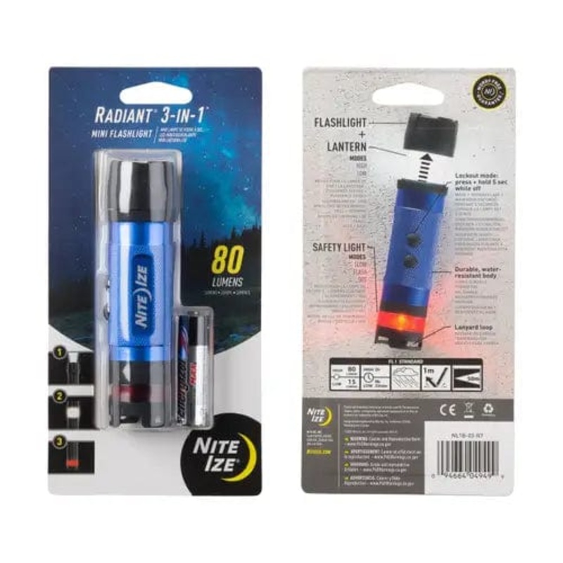 Nite Ize Radiant 3-In-1 Mini Flashlight