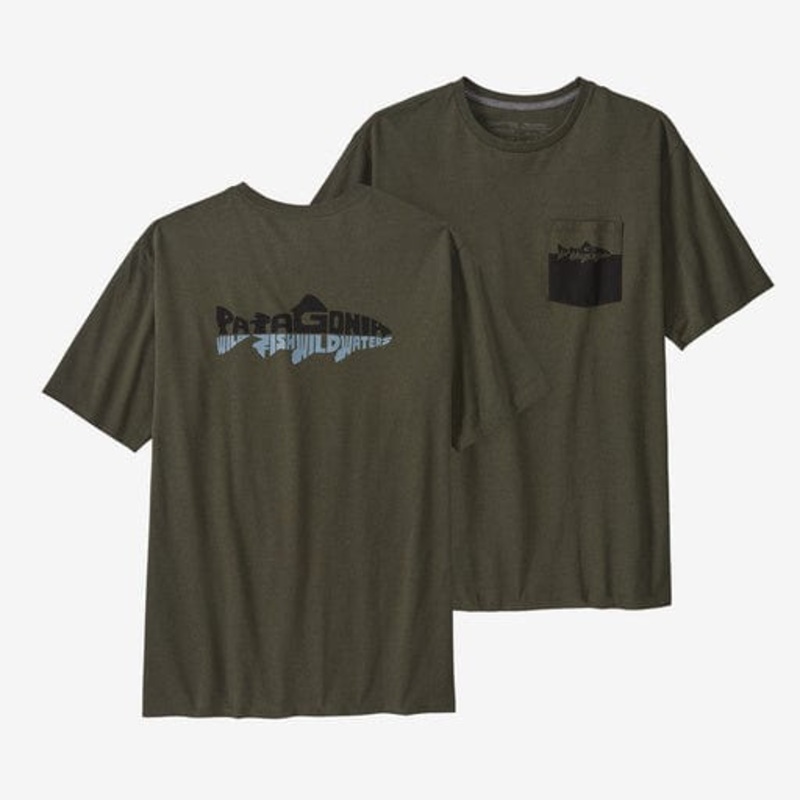 Patagonia Wild Waterline Pocket Responsibili-Tee – Men’s