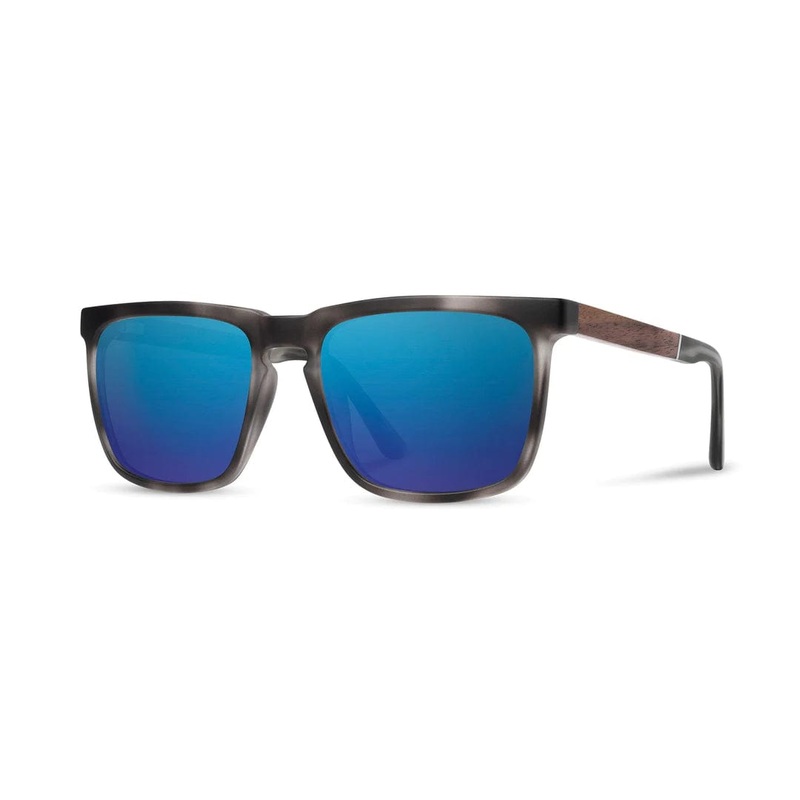 CAMP Eyewear Ridge Sunglasses Matte Pearl Grey | Walnut – Men’s