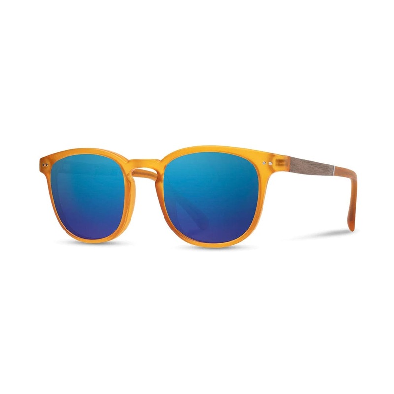 CAMP Eyewear Topo Sunglasses Matte Orange | Walnut