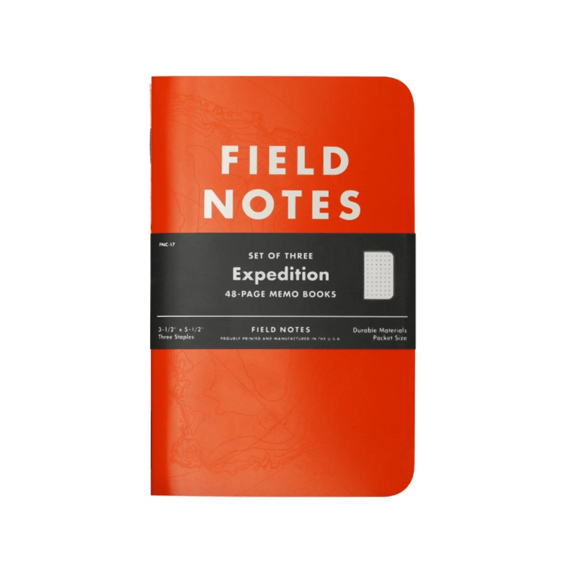 Field Notes Expedition Waterproof Notebook