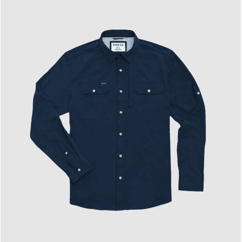 Poncho Men’s The Pilar in Navy