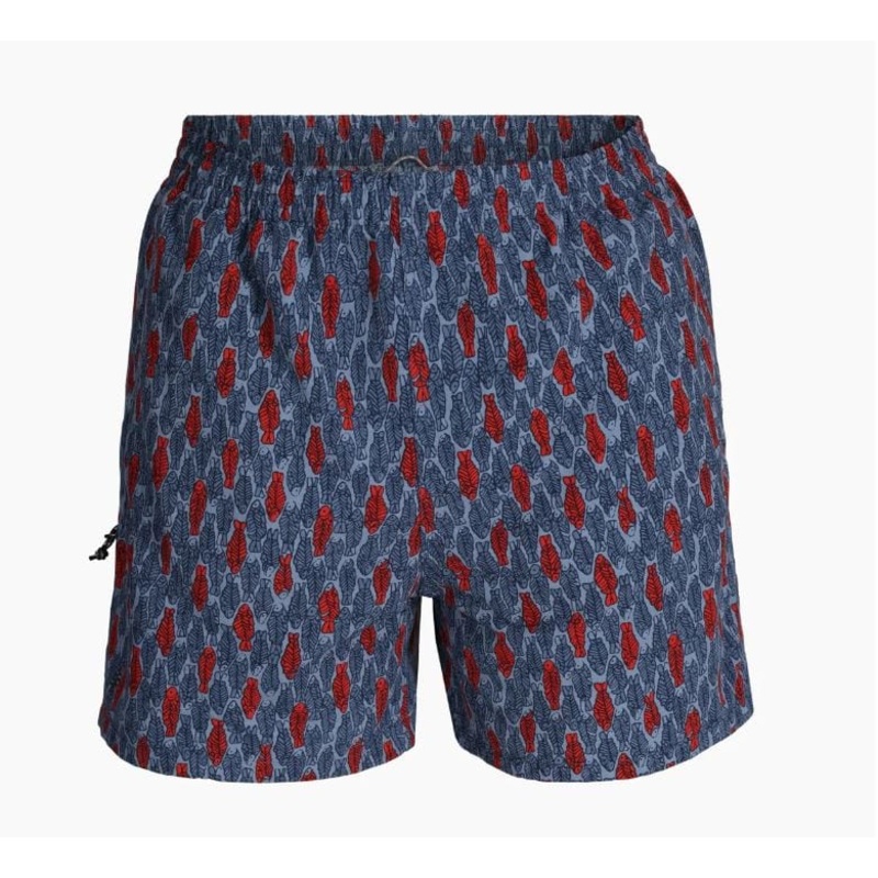 Royal Robbins Men’s All In Short in Navy Fish Pt