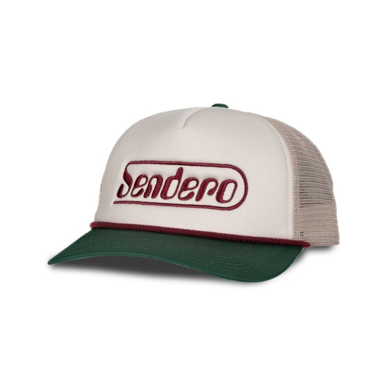 Sendero Retrocade Hat in Cream Green