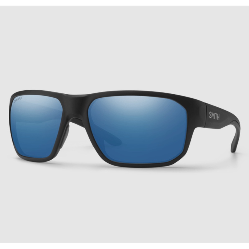 Smith Optics Arvo Matte Black ChromaPop in Polarized Blue Mirror