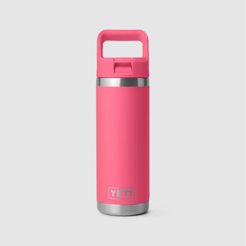 Yeti Rambler 18oz Bottle With Color Matched Straw Cap